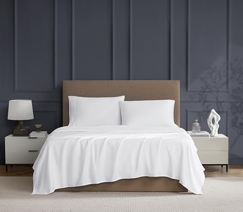 Linen Closet Performance White King - Juego de sábanas (4... - Jouets & Jeux en promo à 30.89€