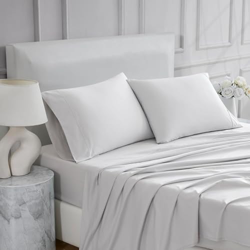 Linen Closet Ultimate Perkal Hellgrau Queen Set Bettlaken... - Home & Kitchen Amazon Germany à 13.72€