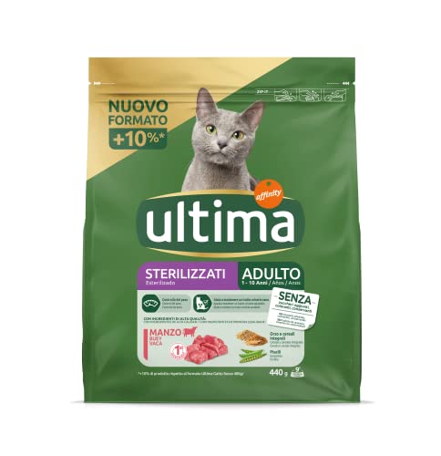 Ultima Nourriture pour Chats stérilisés pour Adultes avec... - Animalerie Amazon France à 2.95€