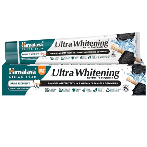 Himalaya Ultra Whitening Herbal Toothpaste 75ml | Whitens... - Beauty & Fragrances Amazon UK à 2.75€