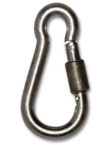 Mosquetones bombero seguridad avl de 10x100 galvanizado - Bricolage & Outils en promo à 1.78€