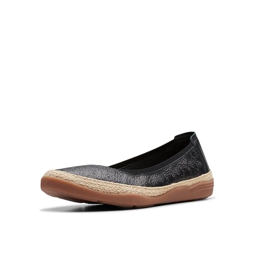 Clarks Elaina Rae, Ballerine Donna, Pelle Nera, 41.5 EU - Sports & Fitness Amazon Italie à 39.41€