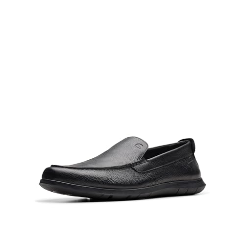 Clarks Flexway Step, Mocasín Hombre, Piel Negra, 39.5 EU - Amazon Espagne à 25.84€