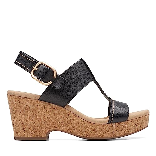 Clarks Estilo Giselle para mujer, Cuero negro, 36 EU - Sports & Fitness Amazon Espagne à 65.09€