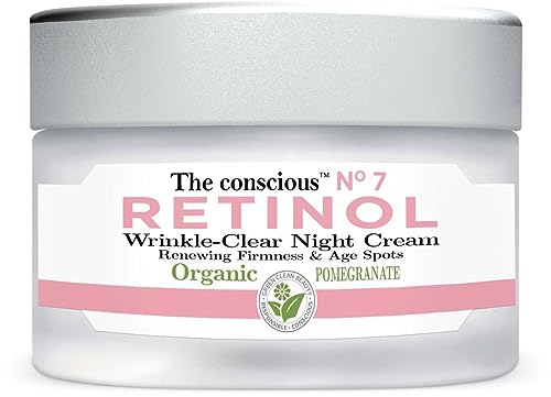 RETINOL wrinkle-clear night cream organic pomegranate 50 ml - Beauté & Parfums en promo à 4.66€