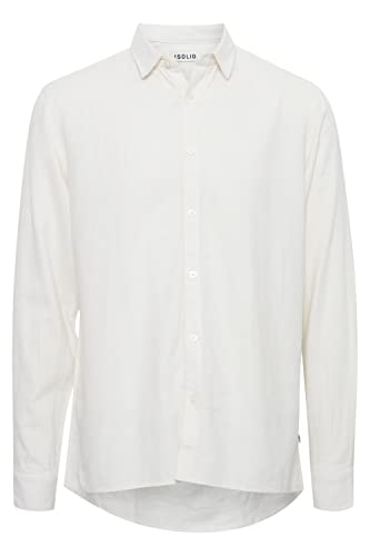 !Solid SDEnea Allan - Camicia da Uomo per Il Tempo Libero... - Home & Kitchen Amazon Italy à 21.88€