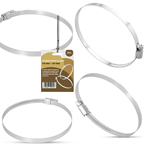 Schneckengewindeschelle 110-130mm Metallklammer Stahlband... - Bricolage & Outils Amazon Allemagne à 1.99€