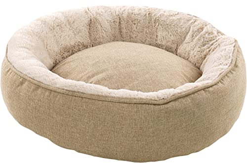 PANIER ISIDOOR ROND + FERMETURE ECLAIR BEIGE 50x50x15CM - Maison & Cuisine Amazon France à 21.36€