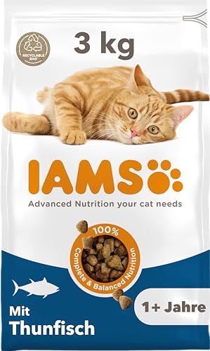IAMS for Vitality Katzenfutter trocken mit Thunfisch... - Home & Kitchen Amazon Germany à 20.73€