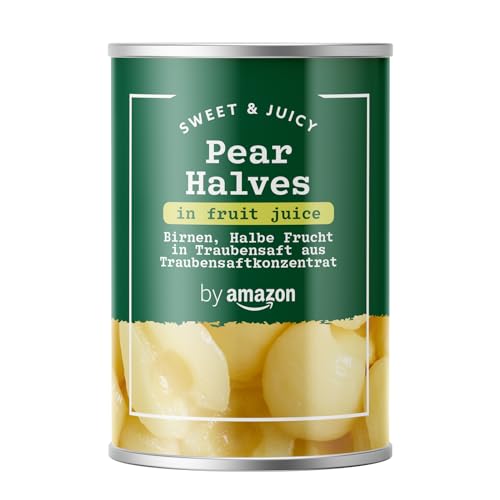 by Amazon Birnen, Halbe Frucht In Traubensaft aus... - Épicerie Amazon Allemagne à 0.98€