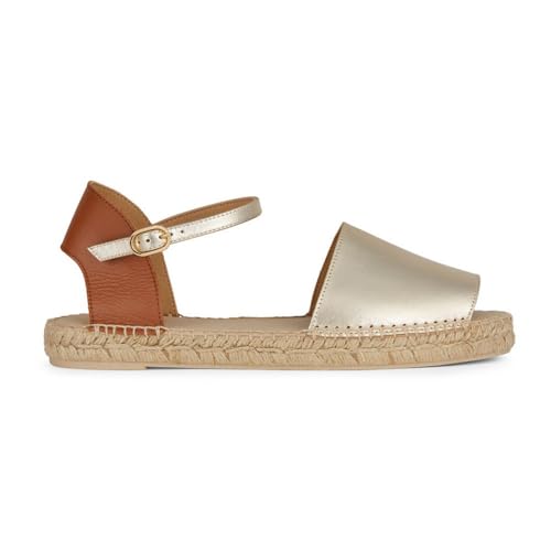 Geox D Lampedusa B, Sandali con Zeppa Donna, Gold Cognac... - Maison & Cuisine Amazon Italie à 37.48€