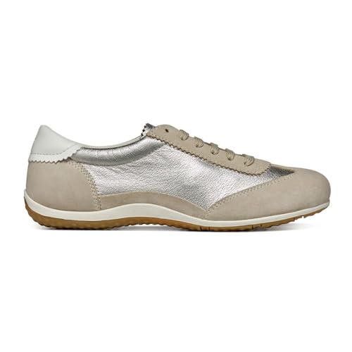 Geox D Vega A, Scarpe da Ginnastica, Lt Taupe Lt Gold, 41 EU - Auto & Moto Amazon Italie à 81.35€