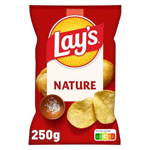 LAY'S Chips Nature Format Familial 250g - Épicerie Amazon France à 1.94€