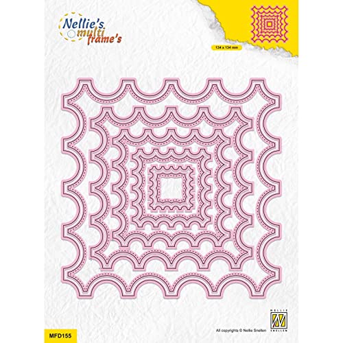 Nellie's Choice Cuadrado-10 Troqueles de Marco... - Loisirs Créatifs Amazon Espagne à 4.86€