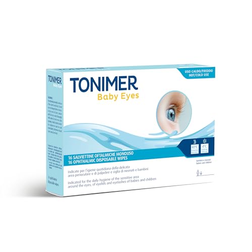 Tonimer Baby Eyes Salviettine Oftalmiche Monouso 16 Pezzi - Beauté & Parfums en promo à 12.10€