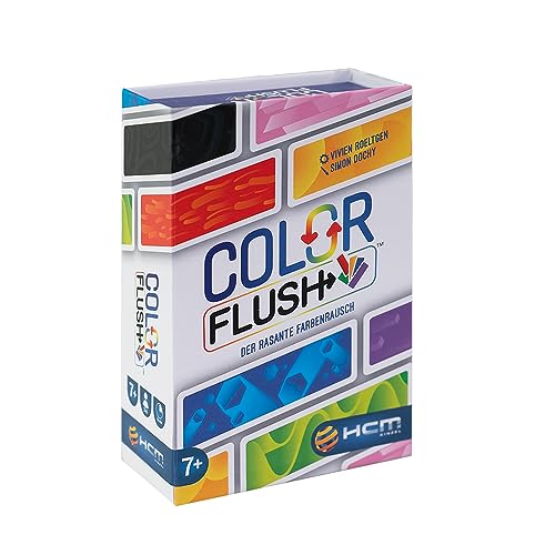 HCM Kinzel - Color Flush | Jeu de Cartes coloré pour Toute... - Jeux Vidéo & Consoles en promo à 12.97€