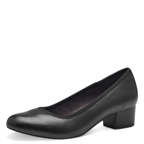 Jana Escarpins à Talon Bloc Vegan, Noir (Noir), 36 EU - Auto & Motorcycle Amazon France à 28.10€