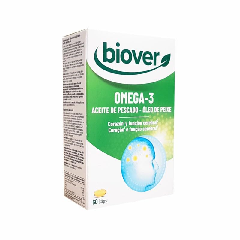BIOVER OMEGA 3 (aceite de pescado) – complément alimentaire... - Beauté & Parfums en promo à 14.19€