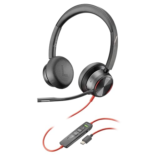 Poly Blackwire 8225, Cuffia Cablata con Connessione USB-A e... - High-Tech & Électronique Amazon Italie à 92.99€