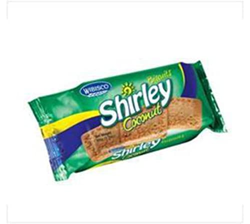 Wibisco Shirley Biscuits Coconut 100g Box of 12-Fd - Épicerie Amazon Royaume-Uni à 9.66€