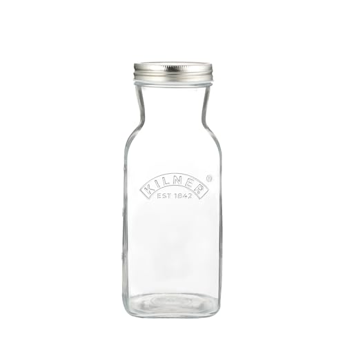 Kilner Bottiglie di vetro per succhi e salse, 1 litro - Maison & Cuisine Amazon Italie à 13.49€
