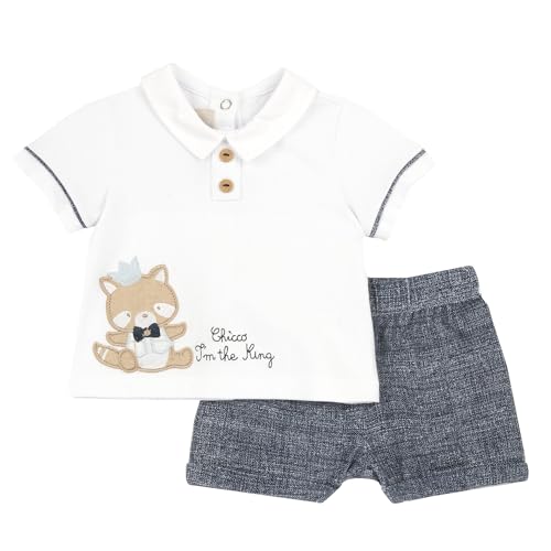 Chicco, Elegante Conjunto De Camiseta Y Pantalones Cortos... - Jouets & Jeux Amazon Espagne à 8.10€