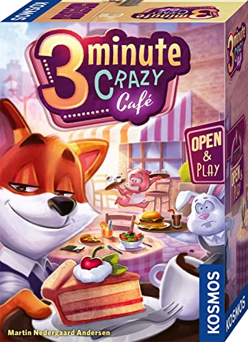 Kosmos 683788 3 Minutes Crazy Café, Jeu coopératif en Temps... - Jouets & Jeux Amazon France à 16.22€