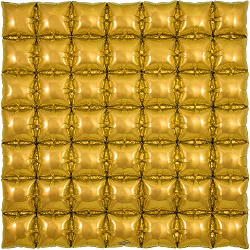 Oaktree 36" Gold 7x7 Waffle Foil Balloon Packaged - Sports & Fitness Amazon Royaume-Uni à 2.38€