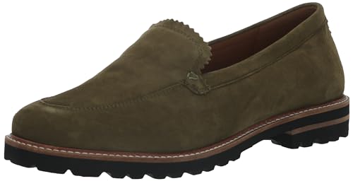 Trotters Mocasines planos Fayth para mujer, gamuza oliva... - Mode & Vêtements en promo à 73.06€