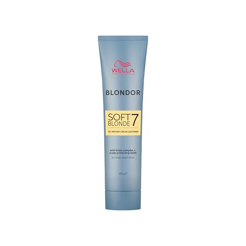 WELLA PROFESSIONALS Blondor Soft Blonde Cream 7 (200 g) - Beauté & Parfums Amazon France à 15.48€