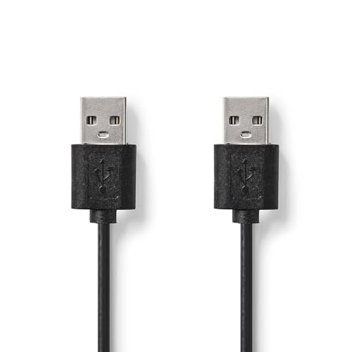 NEDIS Cable USB, USB 2.0, conector USB-A, conector USB-A... - High-Tech & Électronique Amazon Espagne à 5.48€