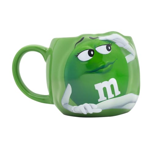 M&M’S Becher – Grüne Tasse mit dem M&M’S Charakter –... - Maison & Cuisine Amazon Allemagne à 17.00€