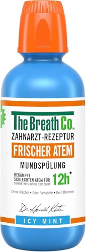 The Breath Co. Mundspülung (500ml), Zahnfleischpflege für... - Bon plan à 4.99€