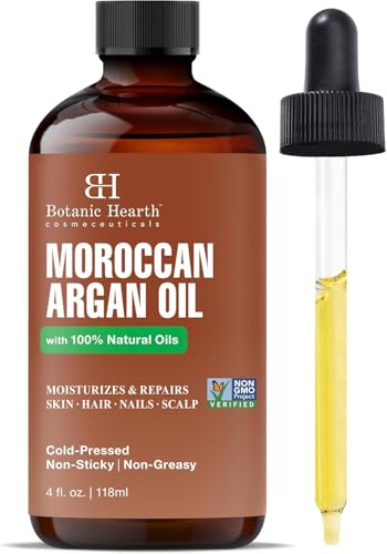 Botanic Hearth Huile d'argan marocaine pour cheveux et peau... - Beauté & Parfums Amazon France à 12.28€
