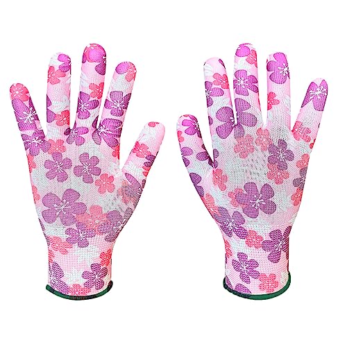 VERTO Gartenhandschuhe mit PU-Beschichtung - Rosenmuster... - Jardin & Extérieur Amazon Allemagne à 1.80€