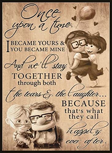 Flyhaw To My Wife Poster Carl and Ellie Once Upon a Time I... - Maison & Cuisine Amazon Royaume-Uni à 2.00€