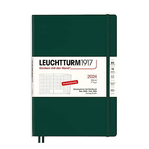LEUCHTTURM1917 367560 Monatsplaner & Notizbuch Composition... - Fournitures Bureau Amazon Allemagne à 8.29€