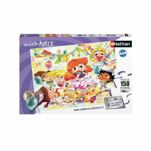Puzzle Nathan Mortel Anniversaire Mortelle Adèle 150 pièces - Toys & Games Amazon Italy à 7.98€