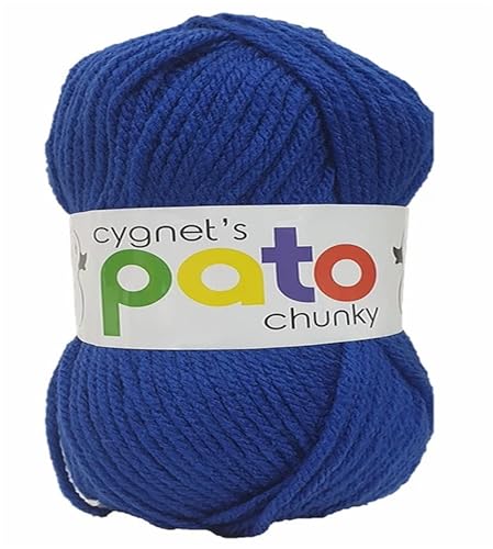 Cygnet Pato Chunky 100g Acrylic Yarn (Royal 883) - Loisirs Créatifs en promo à 1.99€