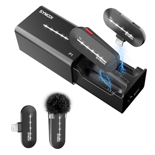SYNCO Microfono lavalier senza fili per iPhone, P1SL 2.4Ghz... - High-Tech & Électronique en promo à 17.99€