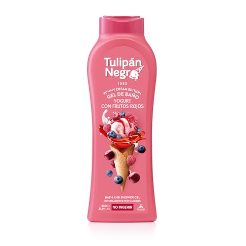 Tulipan noir, gel douche et fruits rouges, 650 ml - Beauté & Parfums en promo à 2.01€