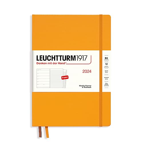LEUCHTTURM1917 367852 Wochenplaner Composition (B5) 2024... - Amazon Allemagne à 11.64€