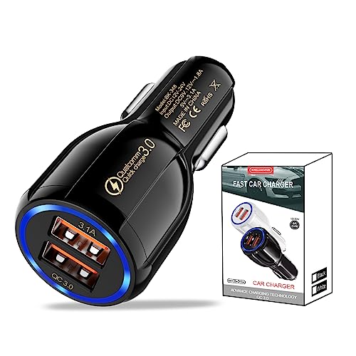USB Auto Ladegerät Zigarettenanzünder Adapter, Anschlüsse... - High-Tech & Électronique en promo à 4.19€