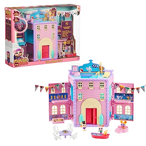 MOUSE IN THE HOUSE, Hotel de Millie, avec 3 Figurines... - Jouets & Jeux Amazon France à 21.80€