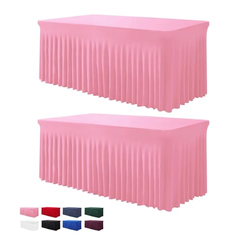 Confezione da 2 gonne per tavoli rettangolari da 1,8 m... - Maison & Cuisine Amazon Italie à 59.95€