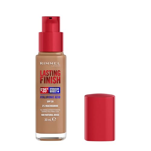 Rimmel London Lasting Finish jusqu'à 35h, 400 Natural... - Beauté & Parfums Amazon France à 4.99€