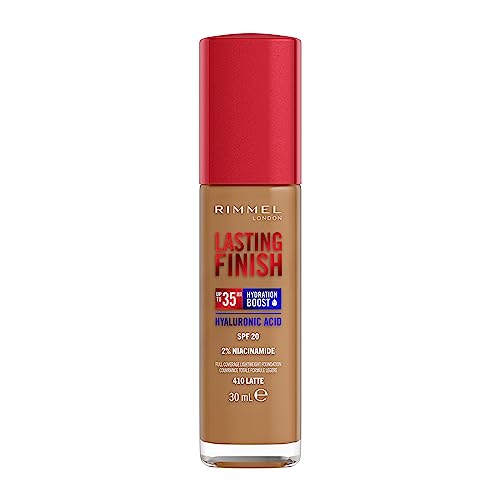 Rimmel London Lasting Finish bis zu 35h, 410 Latte... - Beauty & Fragrances Amazon Germany à 5.89€