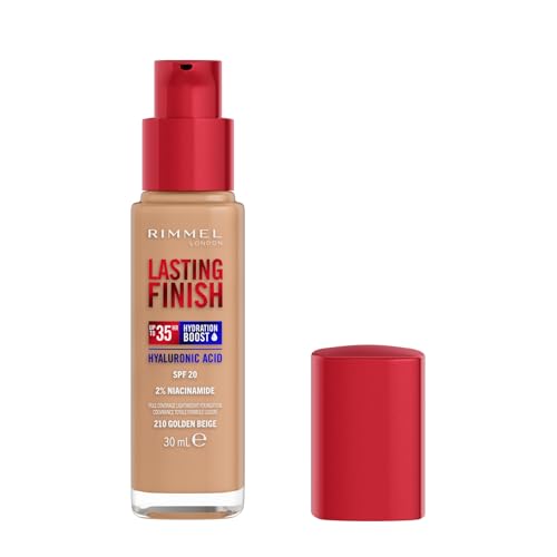 Rimmel London Lasting Finish jusqu'à 35h, 201 Golden Beige... - Beauté & Parfums Amazon France à 4.99€