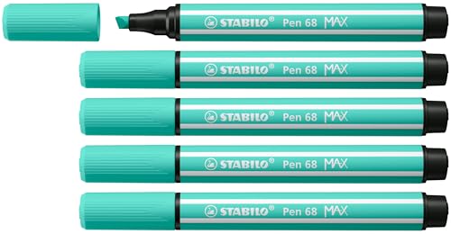 STABILO - Premium-Filzstift mit dicker Keilspitze - Pen 68... - Maison & Cuisine Amazon Allemagne à 3.99€
