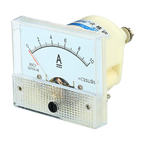 YOKIVE Analog Panel Ammeter, 85C1-A Ampere Meter Current... - Maison & Cuisine en promo à 6.89€